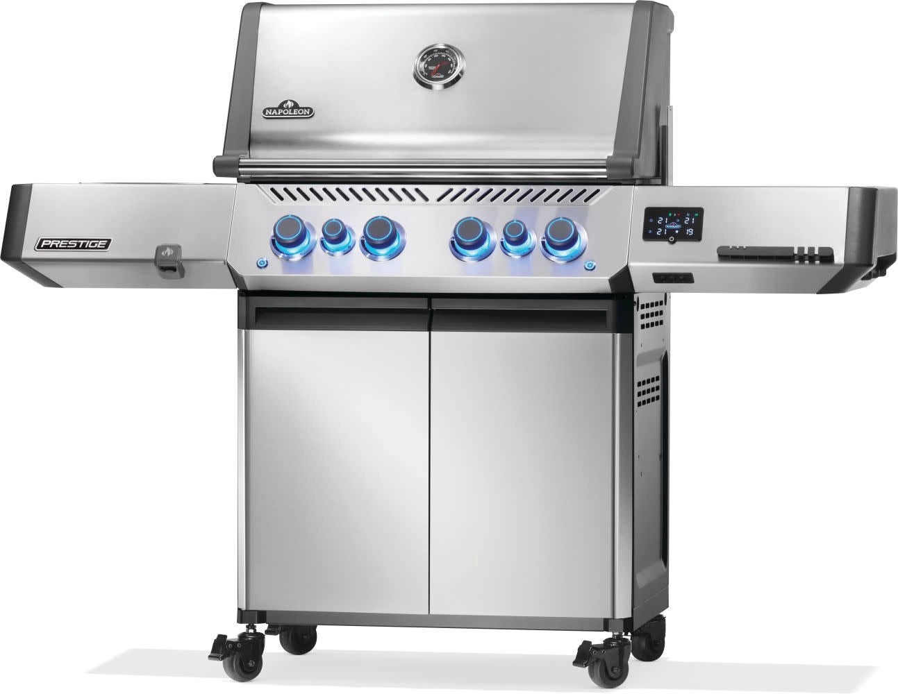 Napoleon Prestige 500, Connected RSIB, Edelstahl (2026), Grillrost, für 1 - 16 Personen, Detailansicht 1