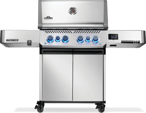 Napoleon Prestige 500, Connected RSIB, Edelstahl (2026), Grillrost, für 1 - 16 Personen
