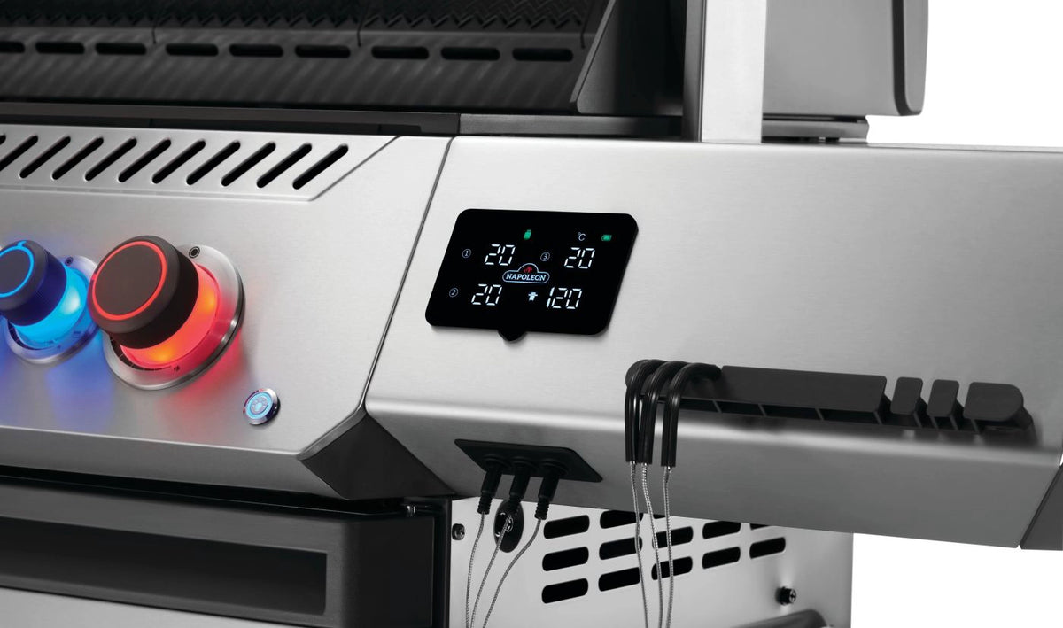 Napoleon Prestige 500, Connected RSIB, Edelstahl (2026), Grillrost, für 1 - 16 Personen, Detailansicht 7