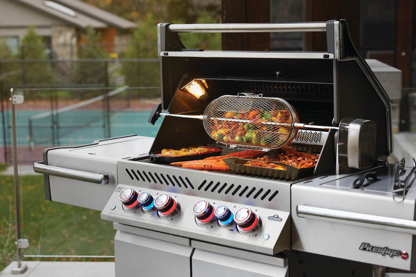 Napoleon Prestige PRO 500, Erdgas ohne Drehspieß, Grills, Detailansicht 5