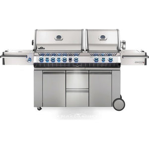 Napoleon Prestige PRO 825 inkl. Drehspieß, Edelstahl, Grillrost, für 1 - 24 Personen