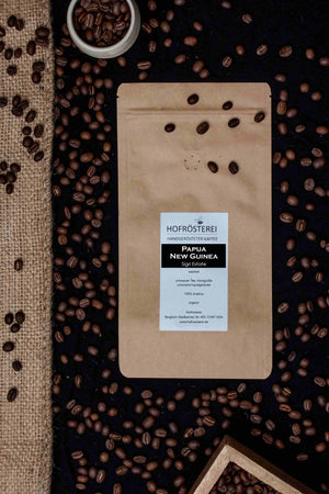 Hofrösterei Kaffeebohnen Papua Neu Guinea - Sigri Estate 500g, Kaffee & Espresso