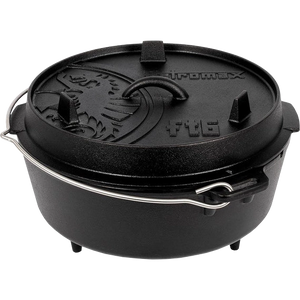 Petromax Dutch Oven ft6, mit Füßen, Grillzubehör