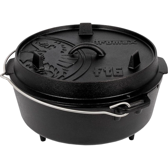 Petromax Dutch Oven ft6, mit Füßen, Grillzubehör