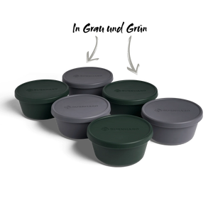 Burnhard Pizzaballenbox mit Deckel 6er-Set, Grillzubehör, Detailansicht 1