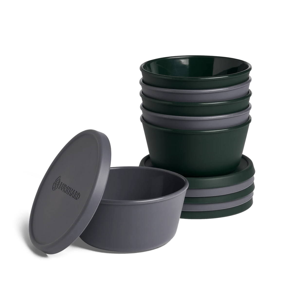 Burnhard Pizzaballenbox mit Deckel 6er-Set, Grillzubehör