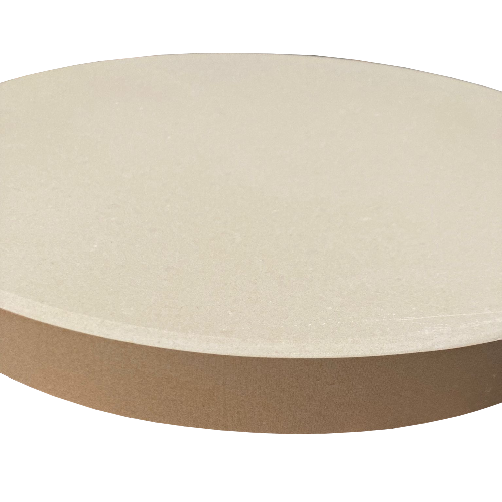 BABOSSA "B-Ware" Pizzastein Rund Cordierit Keramik Ø32x3cm, Detailansicht 1