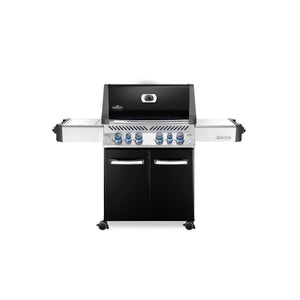 Napoleon Prestige 500, Schwarz, Grillrost aus Edelstahl, für 1 - 16 Personen