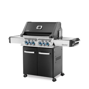 Napoleon Prestige 500, Schwarz, Grillrost aus Edelstahl, für 1 - 16 Personen, Detailansicht 1
