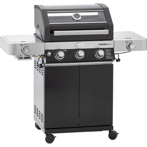 Rösle Videro G3-S Vario+ 50mbar, Grillrost aus Gusseisen, für 1 - 8 Personen