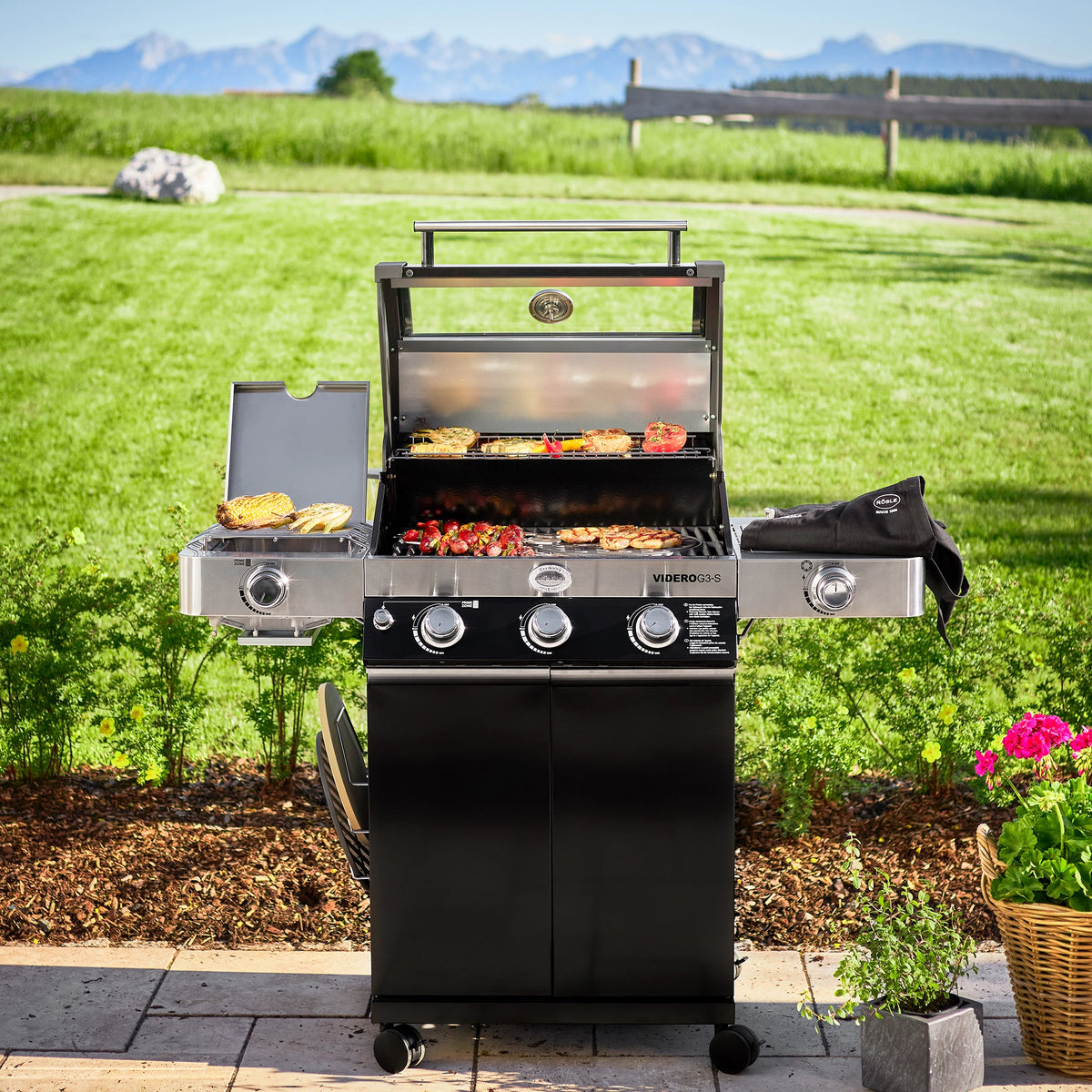 Rösle Videro G3-S Vario+ 50mbar auf der Terrasse