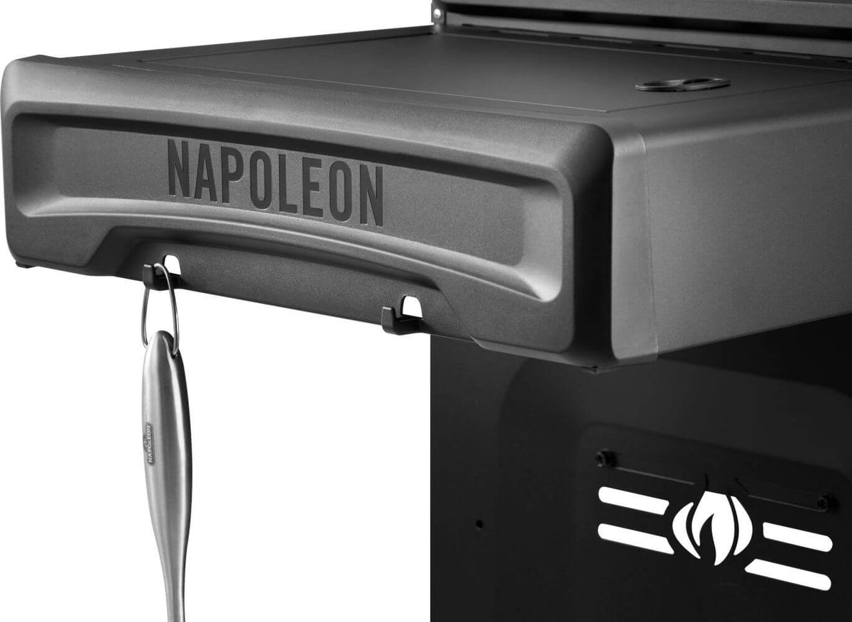Napoleon Phantom, Rogue® PRO 30 Plancha, SIZZLE ZONE™ Seitenbrenner, mattschwarz, für 1 - 20 Personen, Detailansicht 6