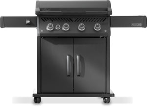 Napoleon Phantom, Rogue® PRO 30 Plancha, SIZZLE ZONE™ Seitenbrenner, mattschwarz, für 1 - 20 Personen