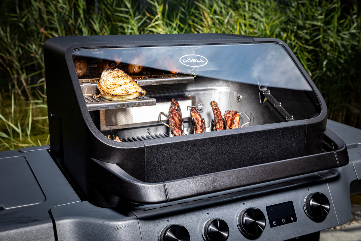 Rösle Blazeflame Master 3, Grillrost aus Gusseisen, für 1 - 8 Personen, Detailansicht 6
