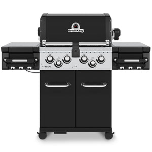 Broil King Regal 490 inkl. Drehspieß 2024/ 2025, Grillrost aus Gusseisen, für 1 - 12 Personen