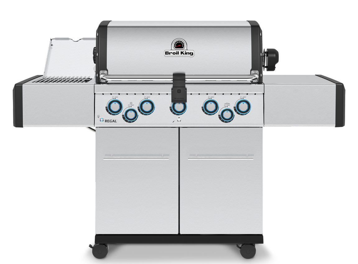 Broil King Regal S 590 IR inkl. Drehspieß Version 2025/ 2026, Grillrost aus Gusseisen, für 1 - 20 Personen