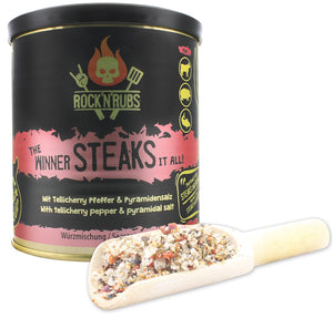 Rock n' Rubs Rock 'n' Rubs The winner steaks it all (140g) Gold Line, Gewürz