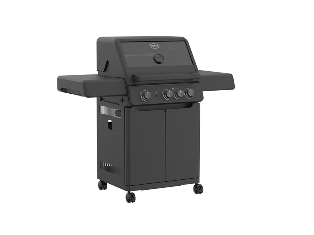 Rösle AllFlame Peer 3 Brenner Gasgrill - 50 mBar, Grillrost aus Gusseisen, für 1 - 8 Personen