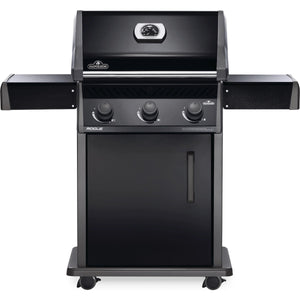 Napoleon Rogue 425, Schwarz, Grillrost aus Gusseisen, für 1 - 8 Personen