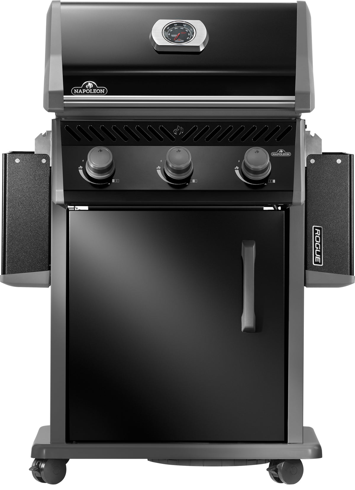 Napoleon Rogue 425, Schwarz (Modell 2026), Grillrost aus Gusseisen, für 1 - 8 Personen, Detailansicht 5