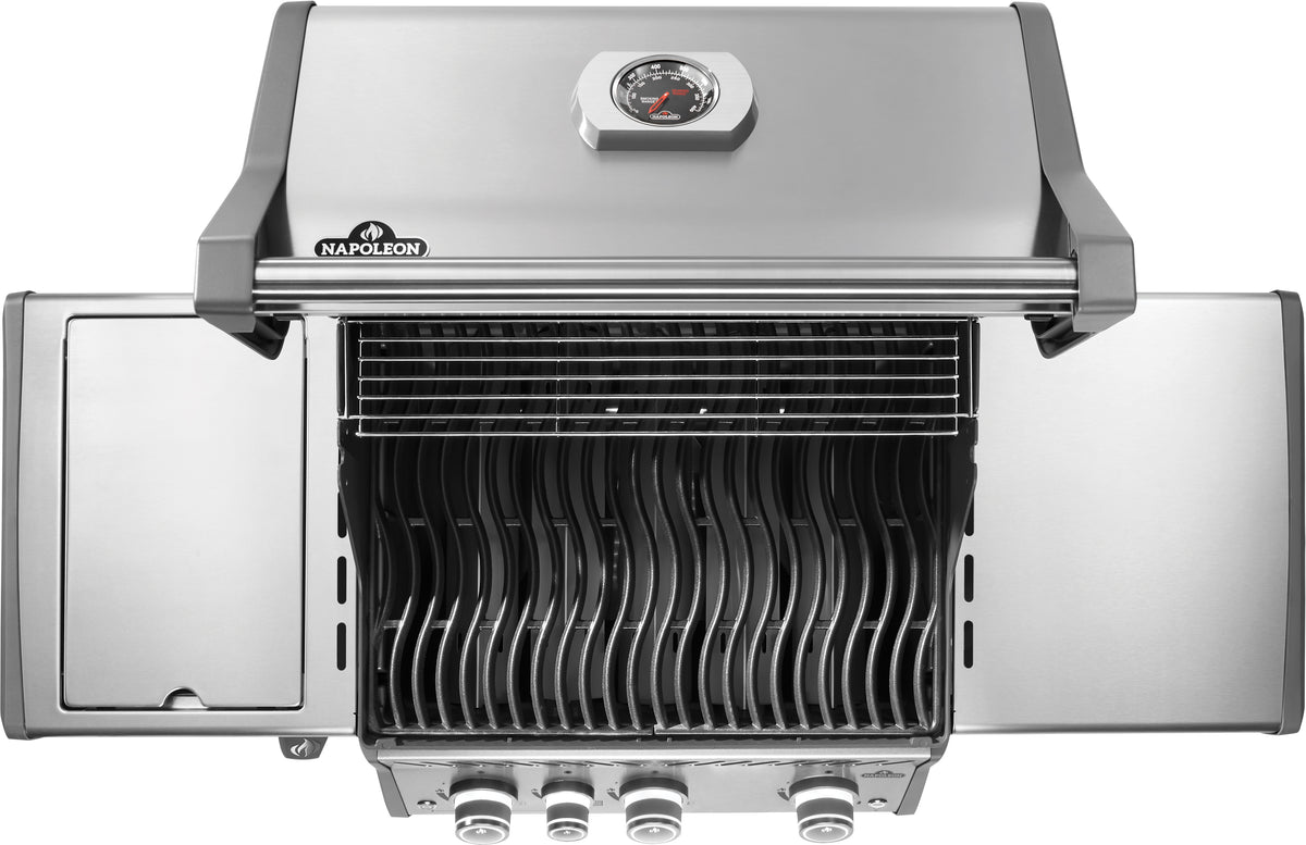 Napoleon Rogue Pro 425, SIZZLE ZONE Seitenbrenner, Edelstahl 2026, Grillrost, für 1 - 10 Personen, Detailansicht 6