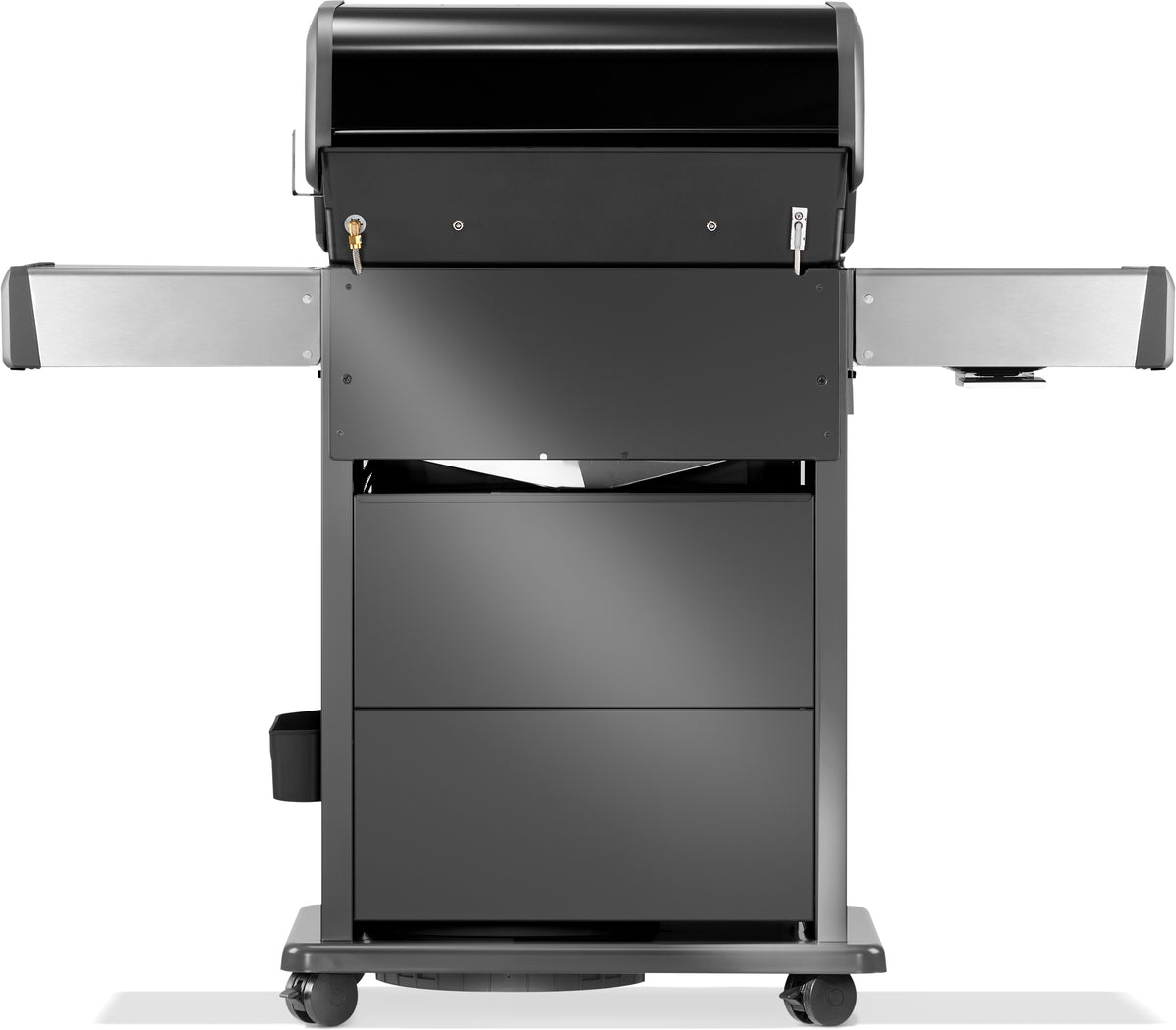 Napoleon Rogue PRO-S 425 mit Gußrosten, Schwarz, inkl. Drehspieß, Detailansicht 11