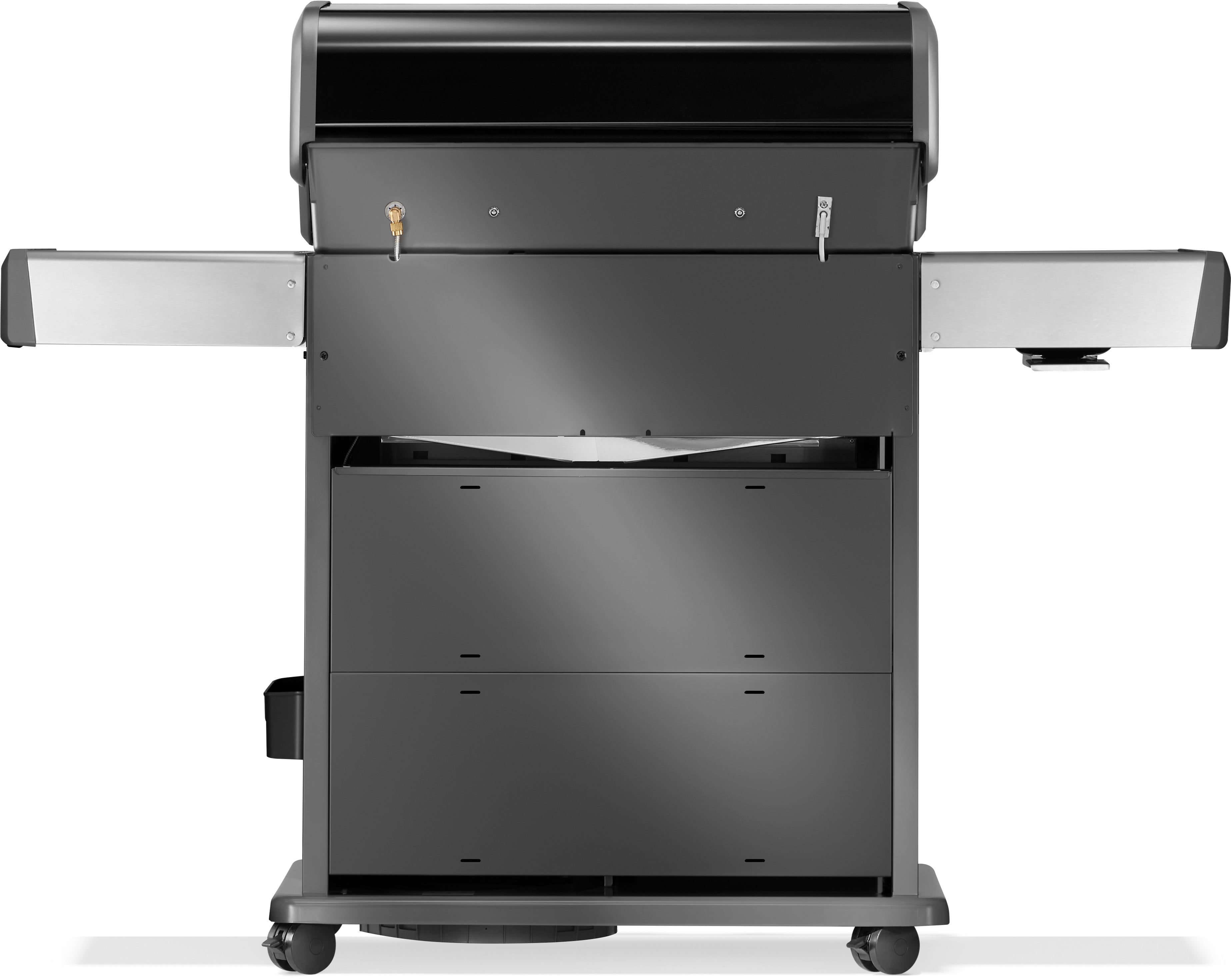 Napoleon Rogue PRO-S 525 mit Gußrosten, Schwarz, Grillrost aus Gusseisen, für 1 - 14 Personen, Detailansicht 5