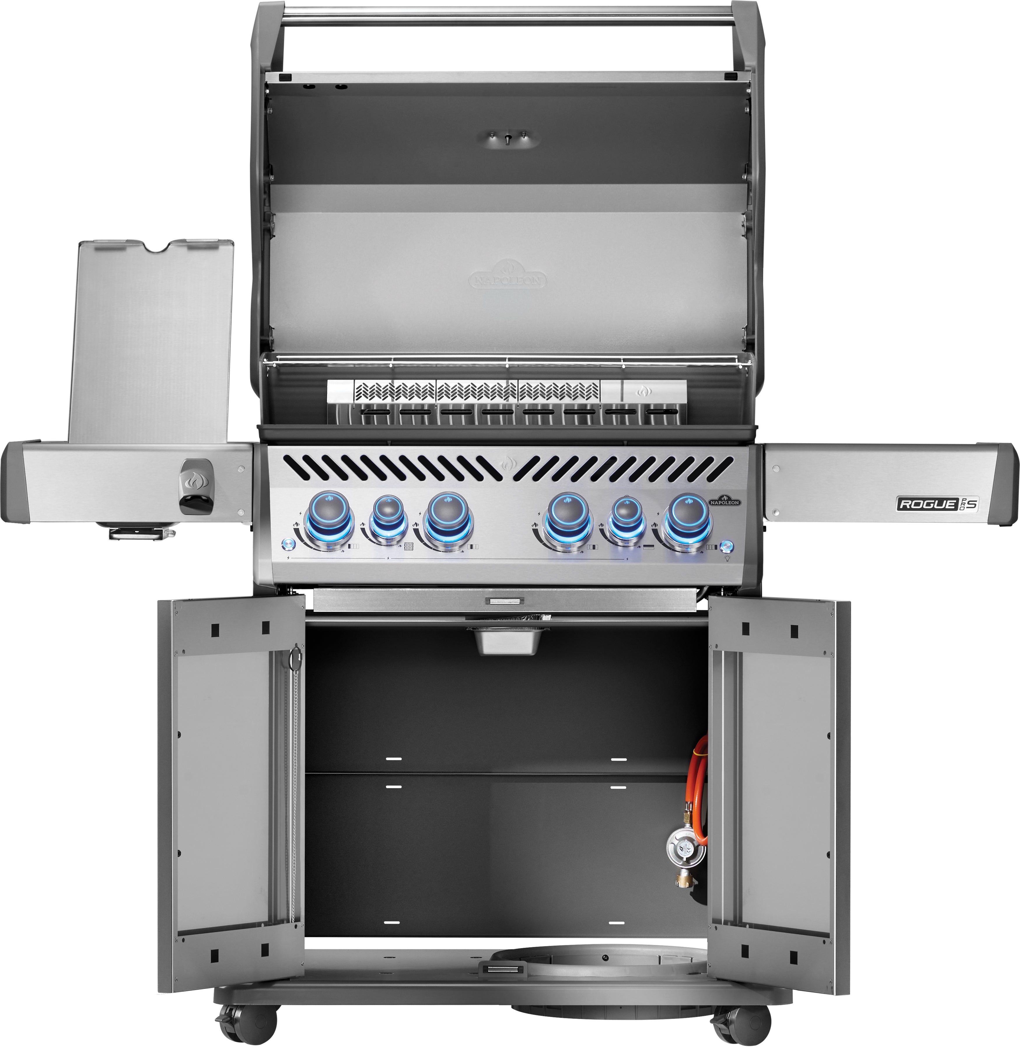 Napoleon Rogue PRO-S 525 mit Edelstahl Rosten, Grillrost, für 1 - 14 Personen, Detailansicht 4
