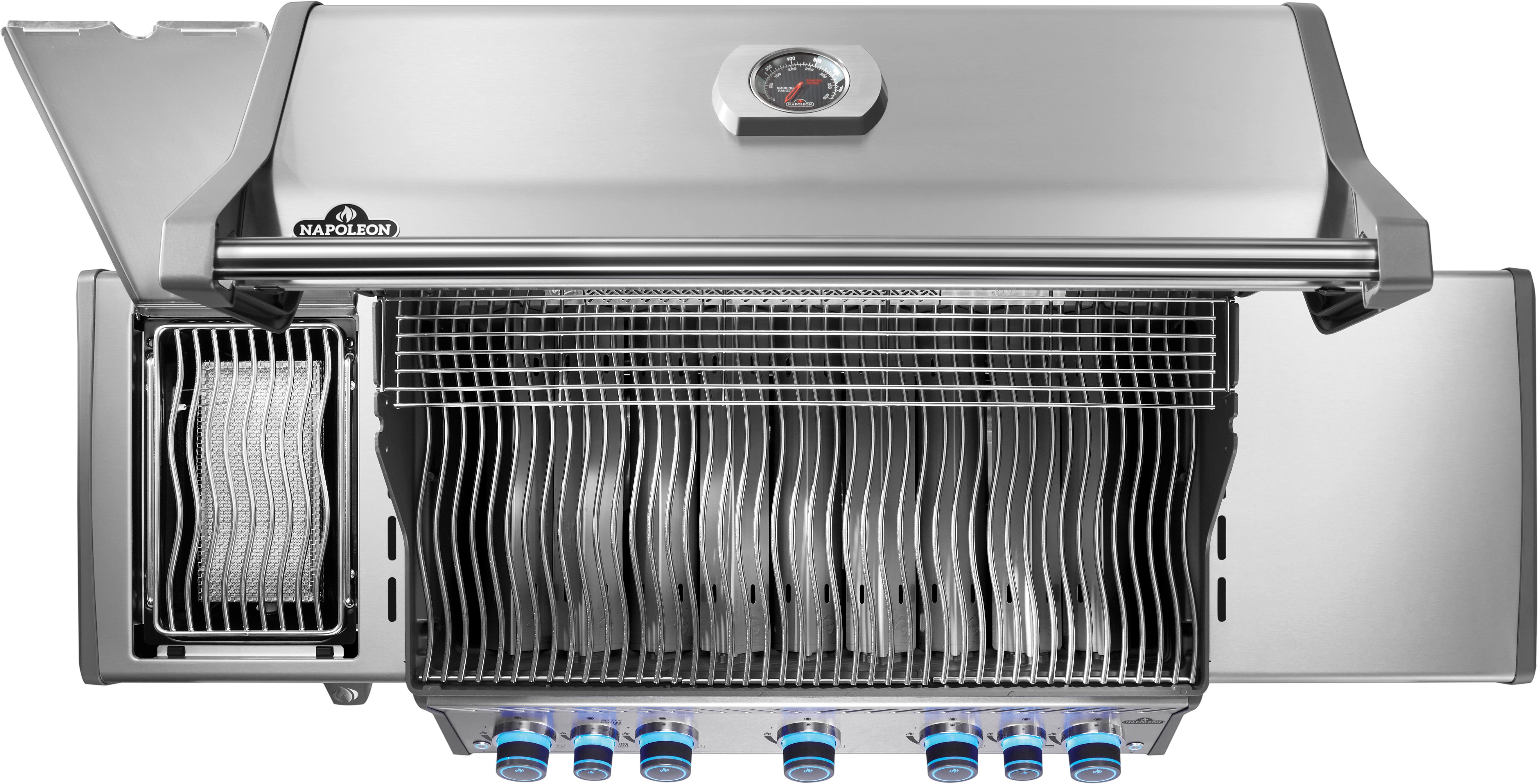 Napoleon Rogue PRO-S 625 mit Edelstahl Rosten, 2026, Grillrost, für 1 - 20 Personen, Detailansicht 7