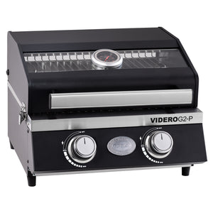 Rösle BBQ-Portable VIDERO G2-P 50 mbar, Grillrost aus Gusseisen, für 1 - 3 Personen
