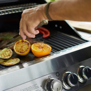 Rösle VIDERO G3 Edelstahl 50 mbar, Grillrost aus Gusseisen, für 1 - 8 Personen, Detailansicht 1