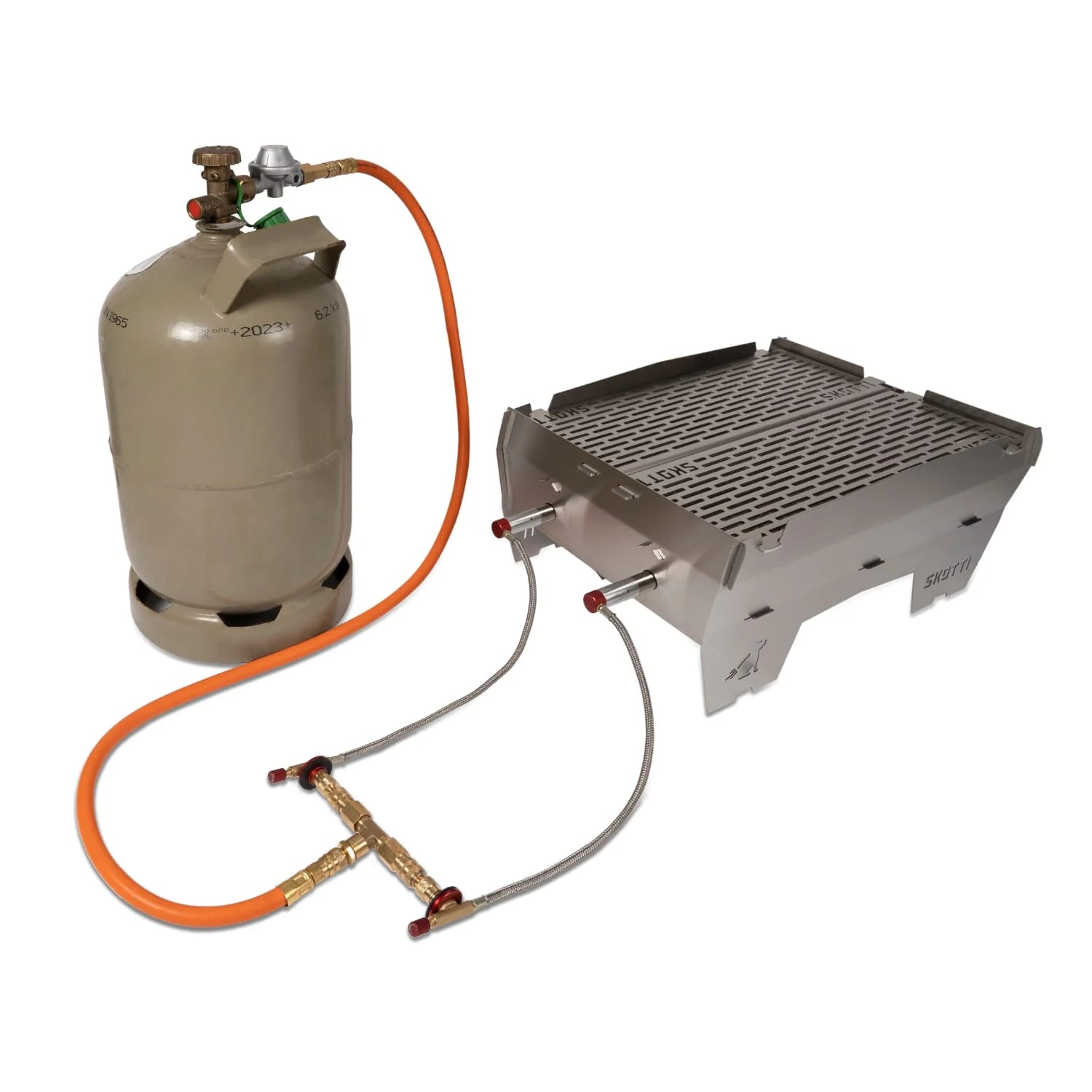 Skotti Gasflaschen Adapter Max, Detailansicht 2