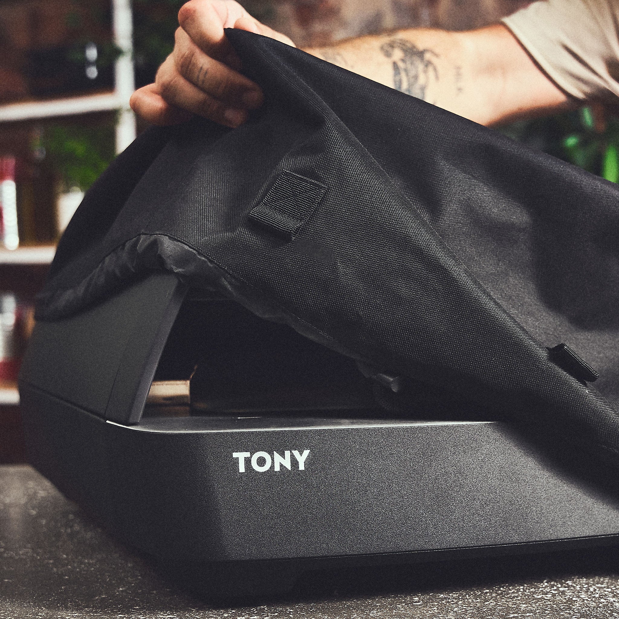 Burnhard Transport-Tasche für TONY Gas-Pizzaofen, Grillzubehör, Detailansicht 4