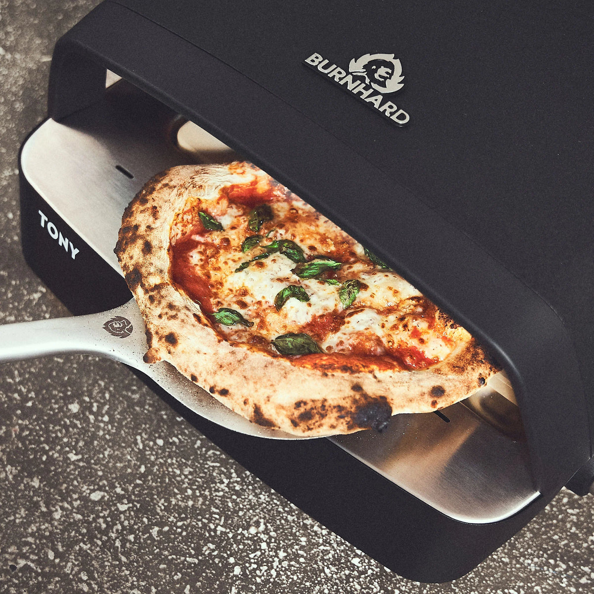 Burnhard TONY Gas-Pizzaofen, Detailansicht 4