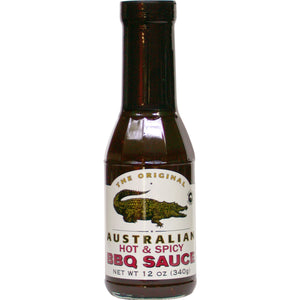 The Original Australian Hot & Spicy BBQ Sauce 355ml, Grillsauce