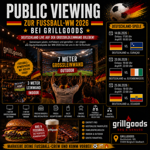 WM Public Viewing bei Grillgoods