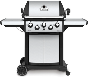 Broil King Signet 390 inkl. Drehspieß, Grillrost aus Gusseisen, für 1 - 10 Personen