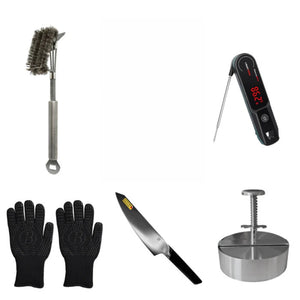 ThermoPro Babossa Grillstarter Bundle Well Done, Messer