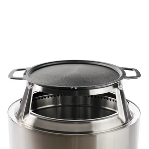 Solo Stove YUKON Gusseisen-Plancha mit Aufsatz, Grillzubehör