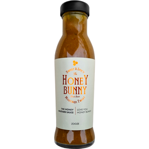 Zooze Honey Bunny Mustard Twist - Honig Senf Sauce, 260ml, Grillsauce