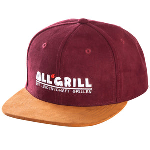 ALL'GRILL ALL’GRILL Kappe, Snapback Rot