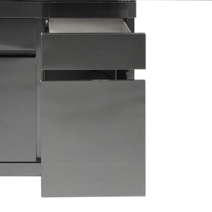 ALL'GRILL ALLGRILL Schubladen-System re. grifflos für Modular CHEF L -black