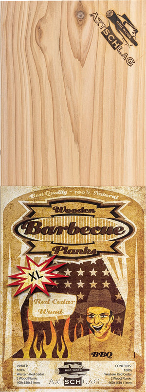 Axtschlag Räucherbretter, Red Cedar XL