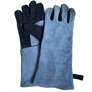 BABOSSA Grillhandschuhe, Echtleder