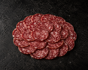 Meat 'n' Food Meat'n'Food 100% fullblood Salami, Lebensmittel, Detailansicht 1