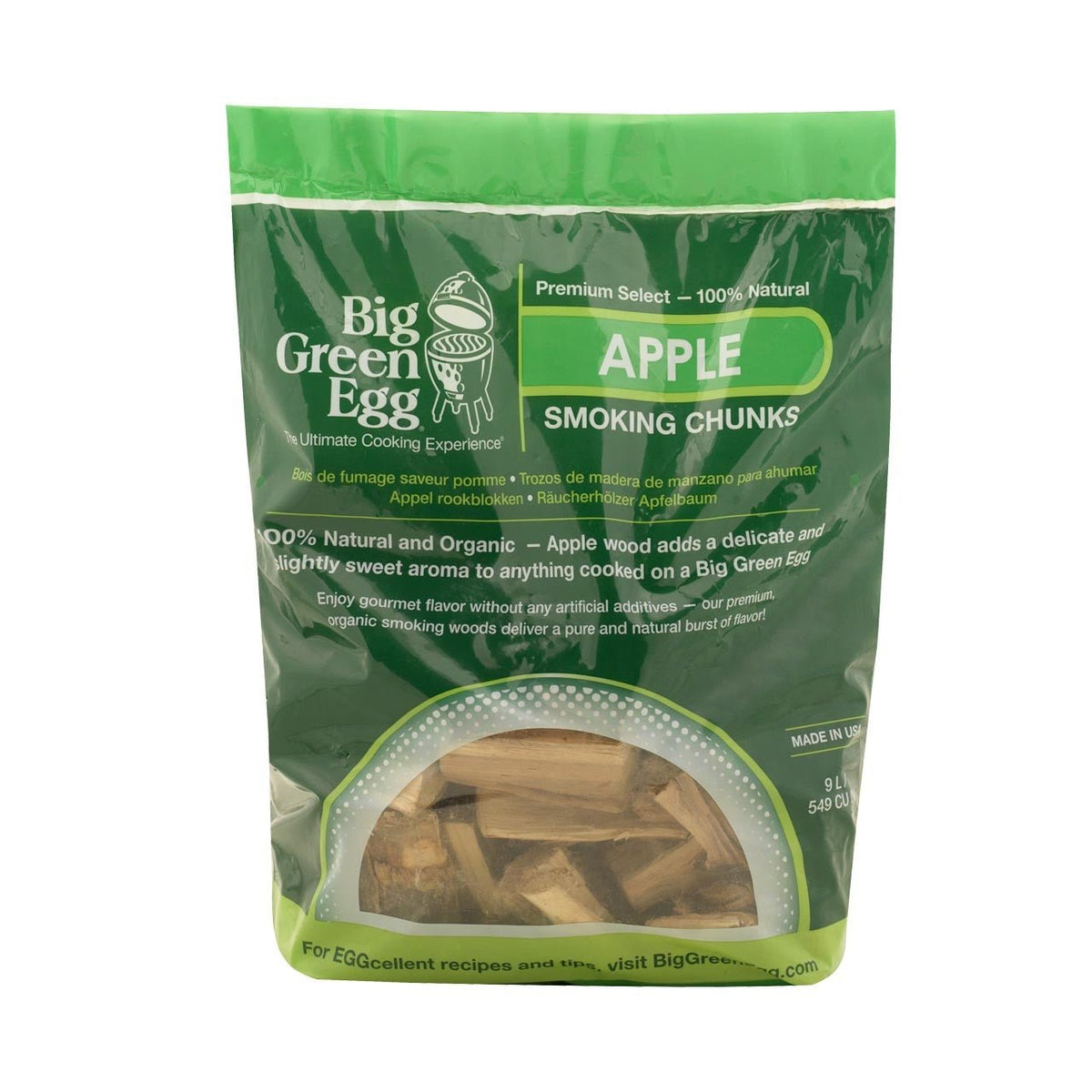 Big Green Egg Räucherklötze, Apfel