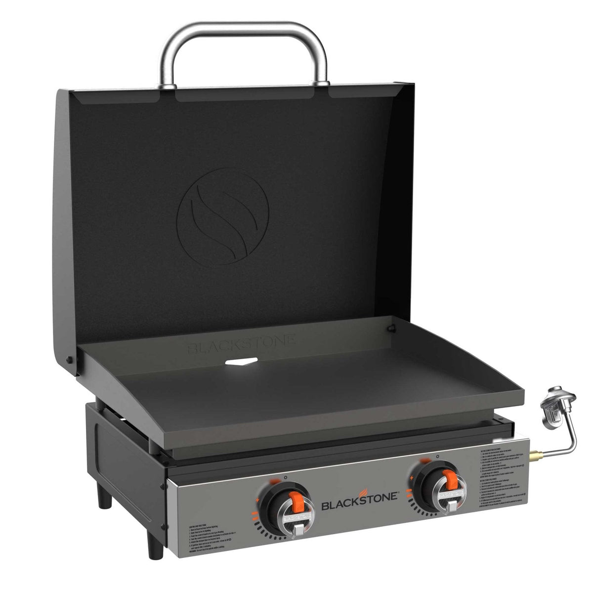 Blackstone 22″ Griddle Tischgrill mit 2 Brennern inkl. Deckel, für 1 - 5 Personen, Detailansicht 1