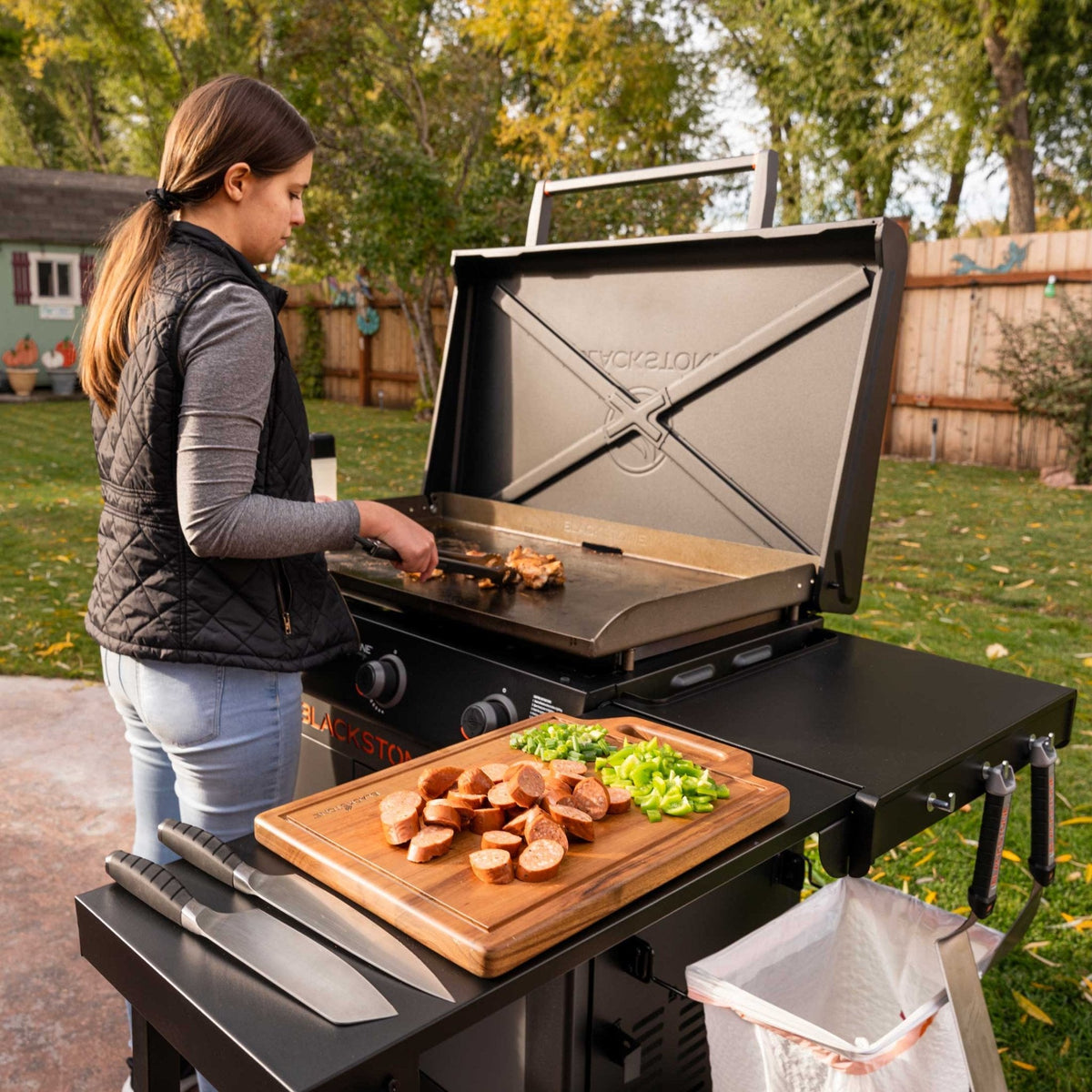 Blackstone 36“ Griddle Grillstation mit Klapptisch, Grillbundle, Detailansicht 3