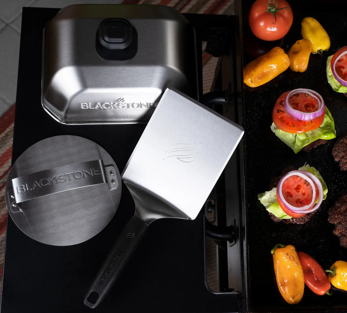 Blackstone Griddle Burger Kit – 3 teilig, Grillzubehör, Detailansicht 4