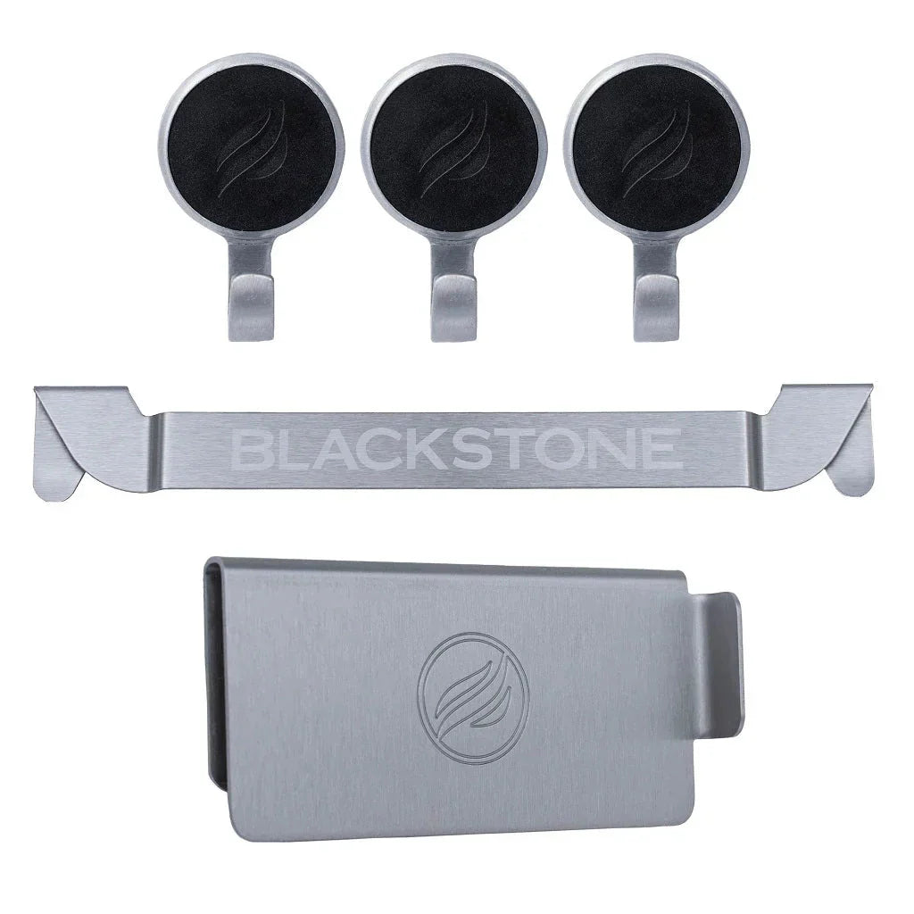 Blackstone Fettablauf-Klappe & Werkzeughalter Combo, Grillzubehör